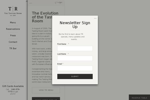 Tr theme site design template sample