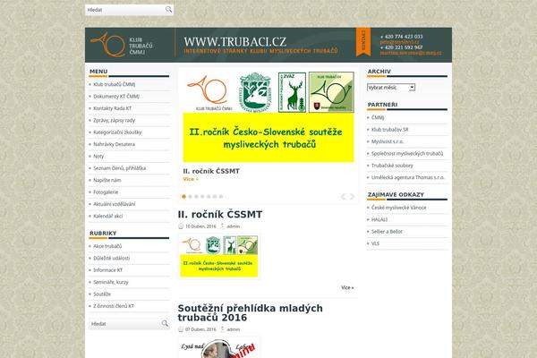 trubaci.cz site used Mixture