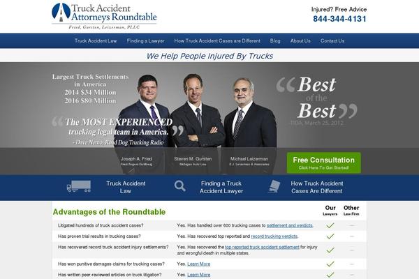 truckaccidentattorneysroundtable.com site used Taar