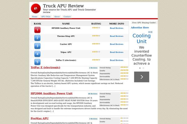 truckapureview.com site used Wprs-awh