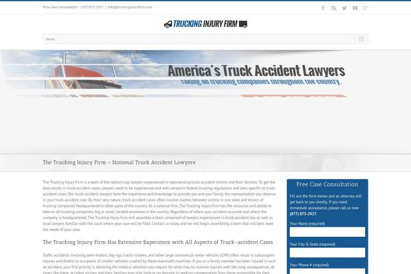 Avada theme site design template sample