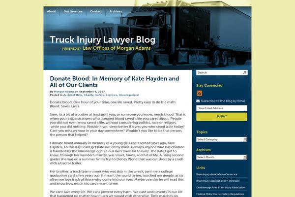 truckinjurylawyerblog.com site used Lxb-parent-theme-1.2