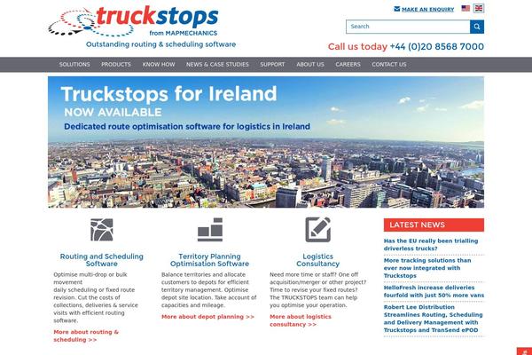 truckstopsrouting.com site used Truckstoprouting