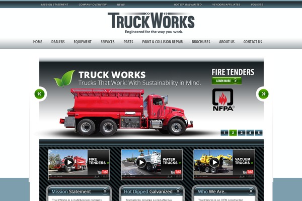 truckworksinc.com site used Truckworks