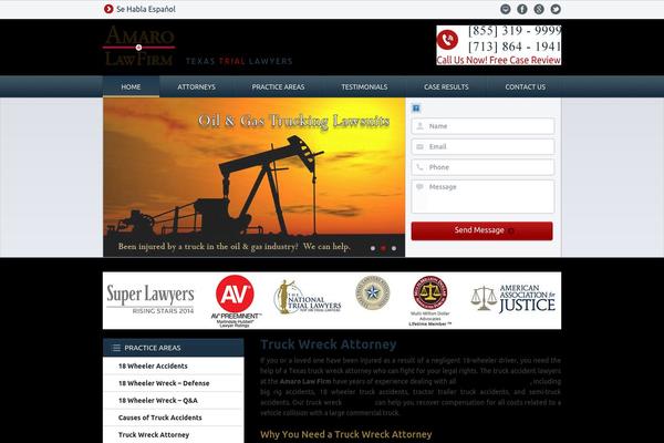 truckwreckattorney.com site used Truckwreck