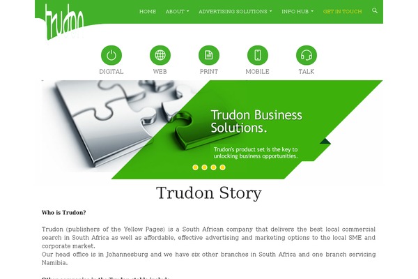 trudon.co.za site used Trudon