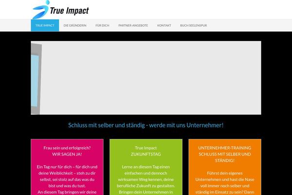 true-impact.ch site used Oceanic