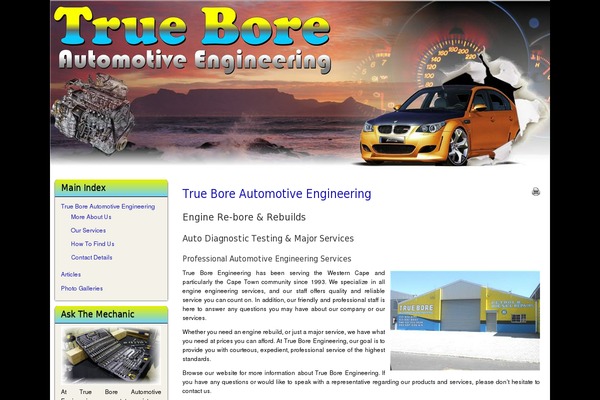 truebore.co.za site used Elitecars