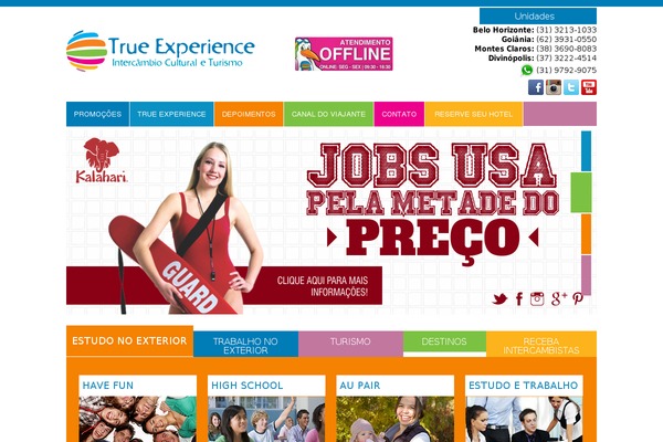 trueexperience.com.br site used True