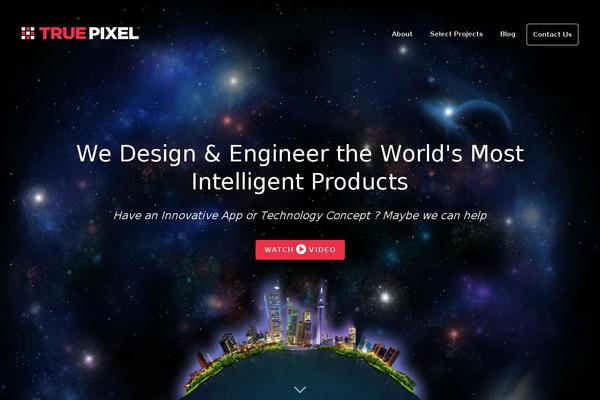 Truepixel theme site design template sample