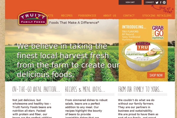 truittfamilyfoods.com site used Truitt