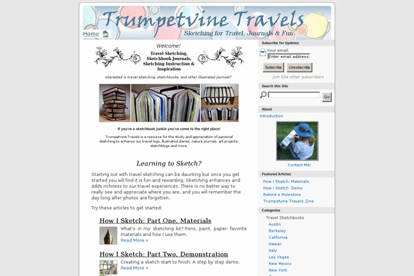 trumpetvine.com site used Trumpetvine