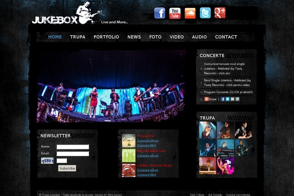 trupajukebox.ro site used Jukebox