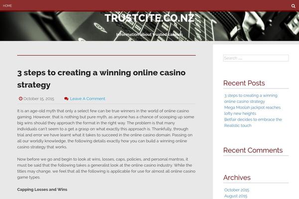 trustcite.co.nz site used Ghazale
