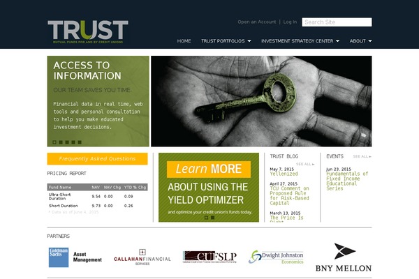 trustcu.com site used Trust