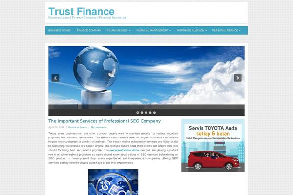 trustdeedinvests.com site used Financezone