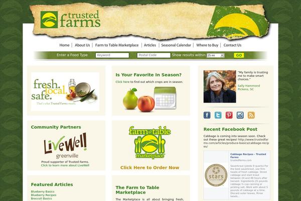 trustedfarms.com site used Trusted-farms