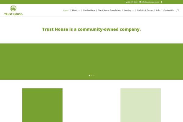 trusthouse.co.nz site used Trust-house-divi