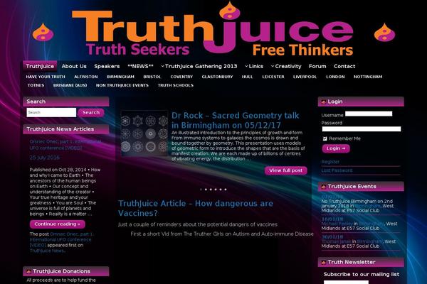 truthjuice.co.uk site used Graphene-child