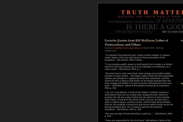 truthmatters.info site used Black-LetterHead