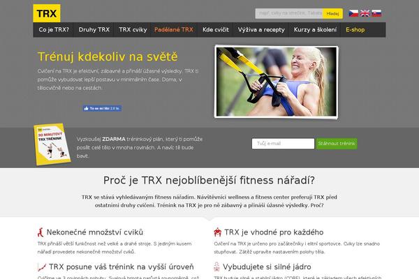 trxsystem.cz site used Trx