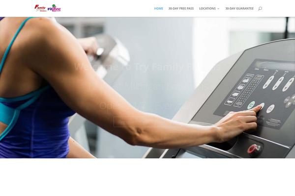 Divi theme site design template sample