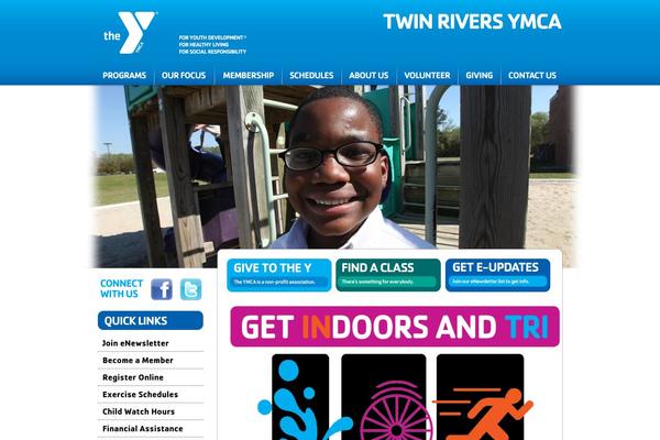 Ymca theme site design template sample