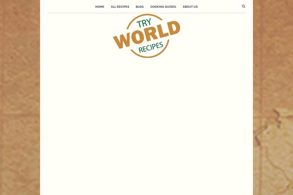 Good-food theme site design template sample