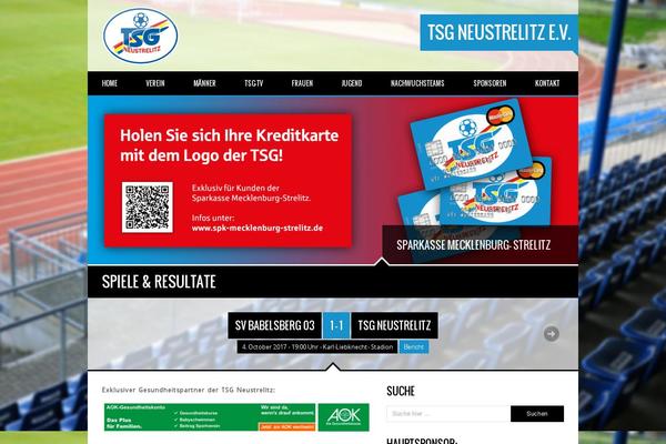 Sporty theme site design template sample