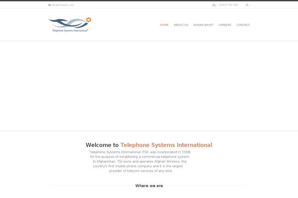 tsiglobe.com site used Tsi-theme