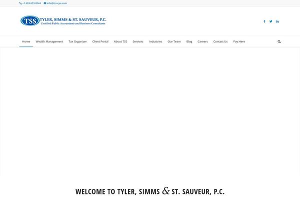 Enfold theme site design template sample