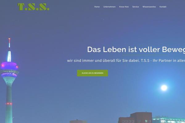 Sydney theme site design template sample