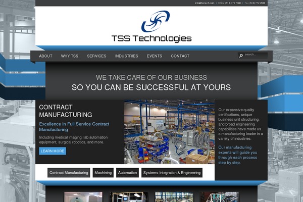 tsstech.com site used Yoo_bloc_wp