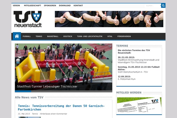 tsv-neuenstadt.de site used Tsv