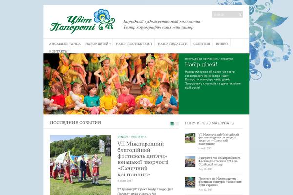 tsvit.com.ua site used Tsvitpaporoti