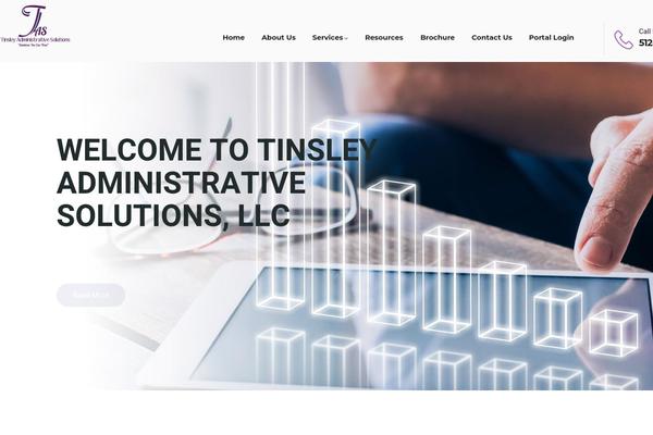 Winnex theme site design template sample