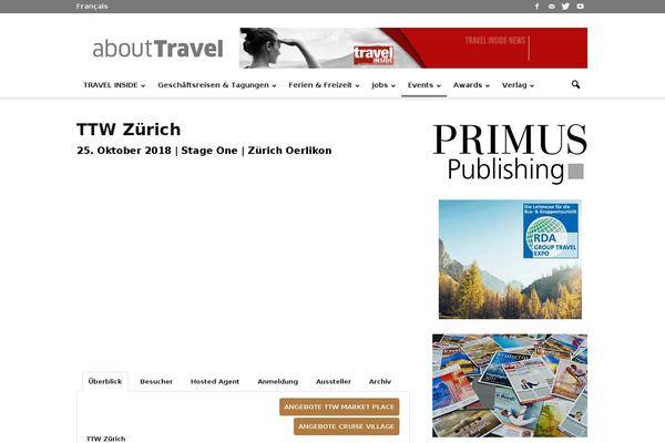 Primus theme site design template sample
