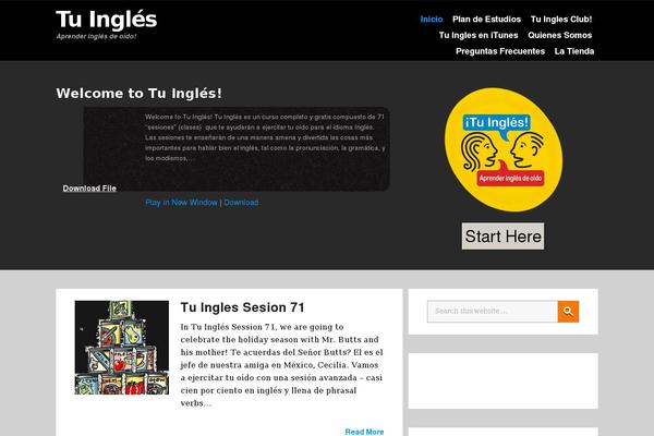 tu-ingles.com site used Maronpodcast