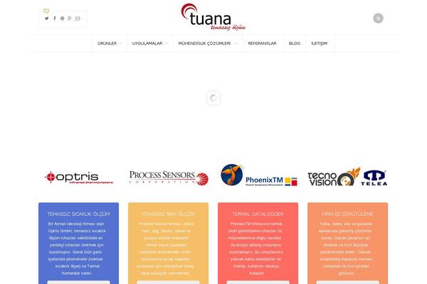 tuanamuhendislik.com site used Tuana