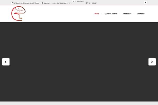 Bridge Child theme site design template sample