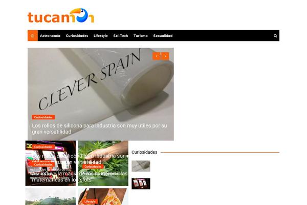 Cream Magazine theme site design template sample