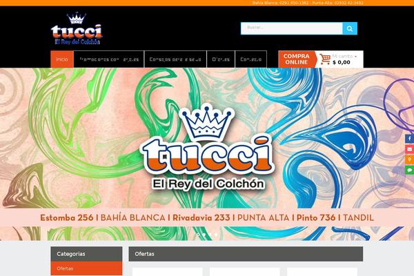 tuccielreydelcolchon.com site used Tucci