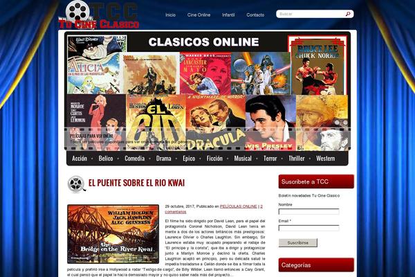tucineclasico.es site used Cinemaclub