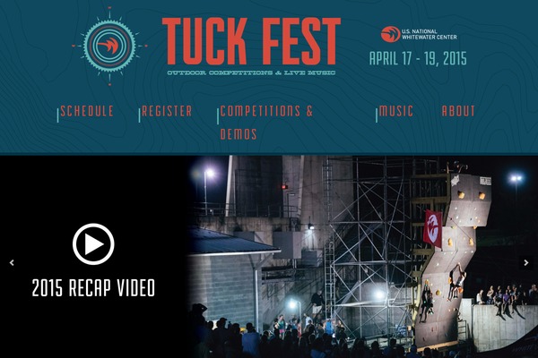 tuckfest.org site used Tuckfest