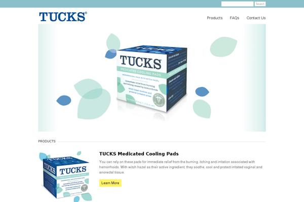 tucksbrand.com site used Tucks