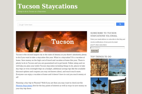 tucsonstaycations.com site used Vigilance