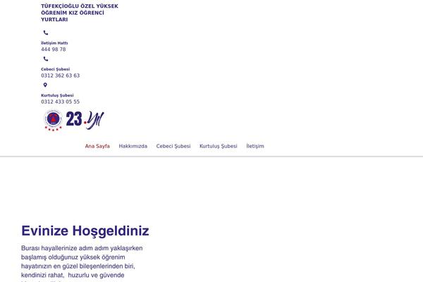 tufekciogluyurtlari.com site used Astra