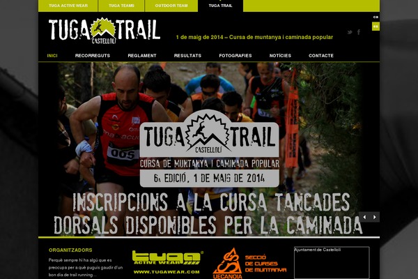 tugatrail.com site used Tuga