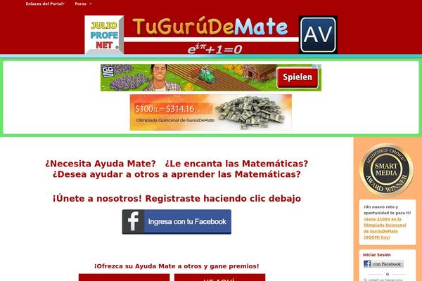 tugurudemate.com site used Yourmathguru