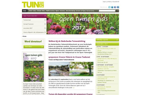 tuinenstichting.nl site used Nts